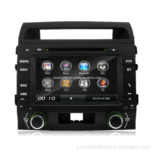 for 8" HD Toyota Landcruiser 200 Series Car DVD GPS Radio Navigation System